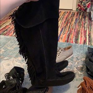 Minnetonka over the knee boot